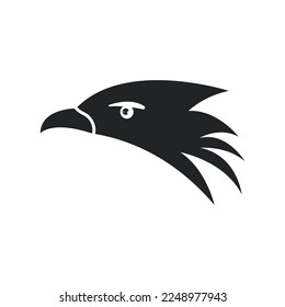 Falcon logo template vector illustration design