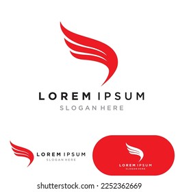 Falcon Logo Template vector illustration design