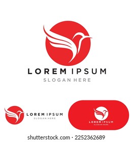Falcon Logo Template vector illustration design