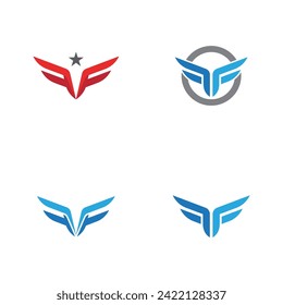 Falcon Logo Template vector illustration design