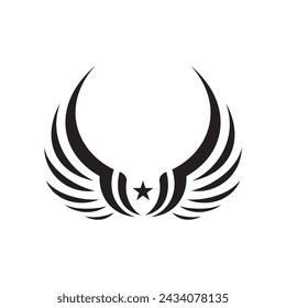 Falcon Logo Template vector illustration design