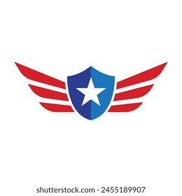 Falcon Logo Template vector illustration design