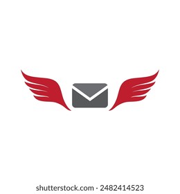 Diseño de Ilustración vectorial de Plantilla de logotipo Falcon