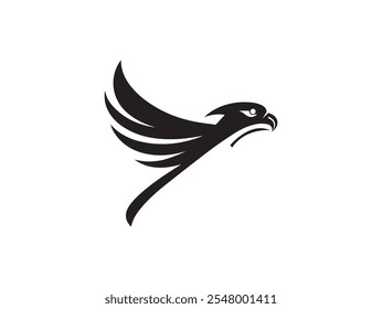 Design de arte vetorial do logotipo Falcon