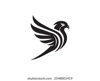 Design de arte vetorial do logotipo Falcon