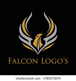 Falcon Logo's. Falcon Vektor. Adler