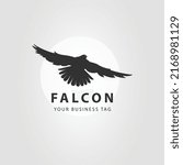 Falcon shapped flat logo design.Can be used as a company logo,app icon,vector,tshirt design etc.