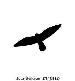 falcon silhouette vector design art