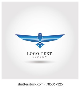 Falcon Symbol & Icon Logo Vector Template