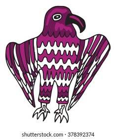 falcon vector illustration