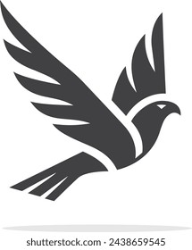 Falcon Vector Illustration, Minimalist Logo