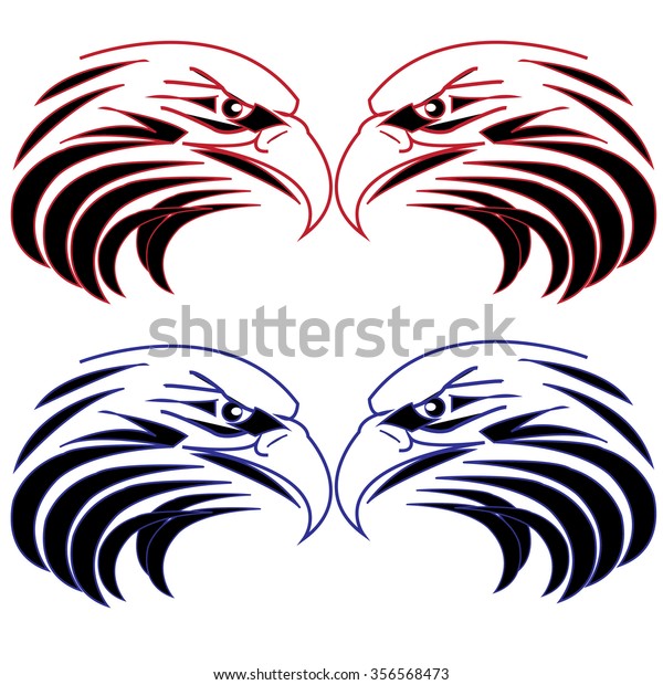 Falcon Vector Illustrator Stock Vector Royalty Free