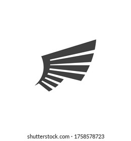 Falcon wing icon Template vector illustration design
