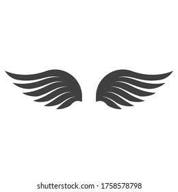 Falcon wing icon Template vector illustration design