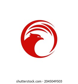 Falcon wing icon Template vector illustration design