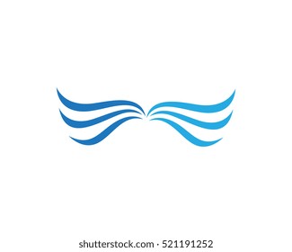 Falcon Wing Logo Template