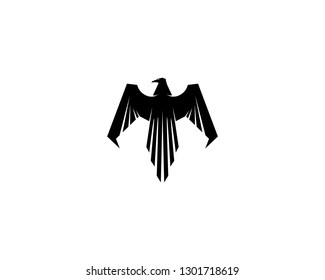 Falcon Wing Logo Template vector icon design
