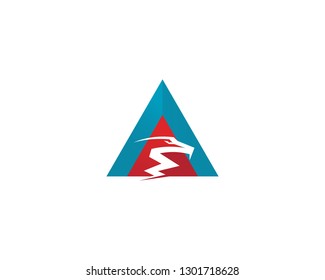 Falcon Wing Logo Template vector icon design
