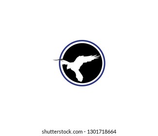 Falcon Wing Logo Template vector icon design
