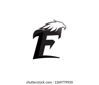 Falcon Wing Logo Template vector icon design
