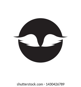 Falcon Wing Logo Template vector icon design