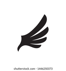 Falcon wing  Logo Template vector illustration design