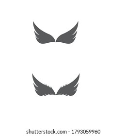 Falcon Wing Logo Template vector icon design