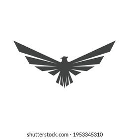 Falcon wing  Logo Template vector illustration design