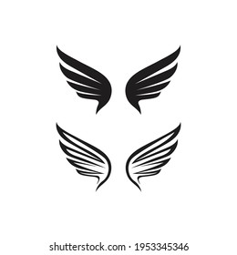 Falcon wing  Logo Template vector illustration design