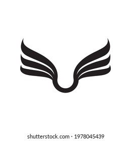 Falcon wing  Logo Template vector illustration design