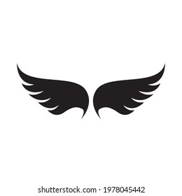Falcon wing  Logo Template vector illustration design