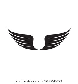 Falcon wing  Logo Template vector illustration design
