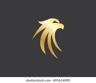 Falcon Wing Logo Template vector icon design