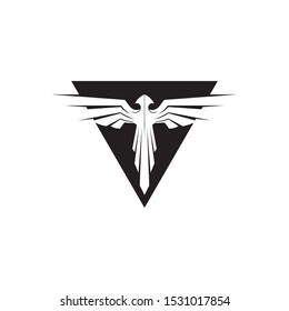 Falcon Wings Logo Template vector icon logo design