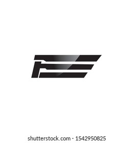 Falcon Wings Logo Template vector icon logo design