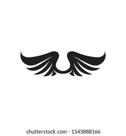Falcon Wings Logo Template vector icon logo design