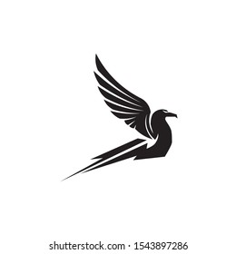 Falcon Wings Logo Template vector icon logo design