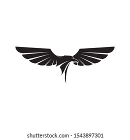 Falcon Wings Logo Template vector icon logo design