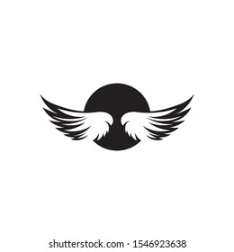 Falcon Wings Logo Template vector icon logo design