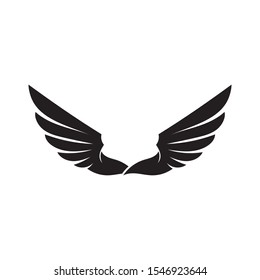 Falcon Wings Logo Template Vector Icon Stock Vector (Royalty Free ...