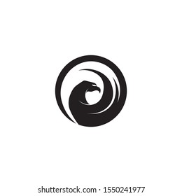 Falcon Wings Logo Template vector icon logo design