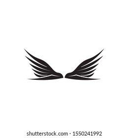 Falcon Wings Logo Template vector icon logo design