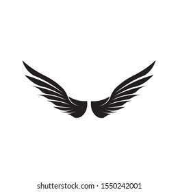 Falcon Wings Logo Template vector icon logo design