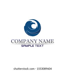 Falcon Wings Logo Template vector icon logo design