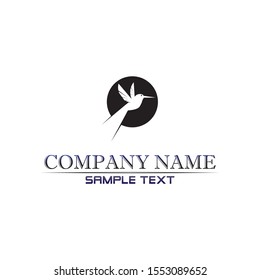 Falcon Wings Logo Template vector icon logo design