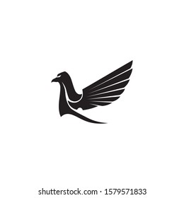Falcon Wings Logo Template vector icon logo design