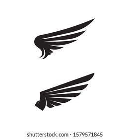 Falcon Wings Logo Template vector icon logo design