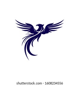 Falcon Wings Logo Template vector icon logo design