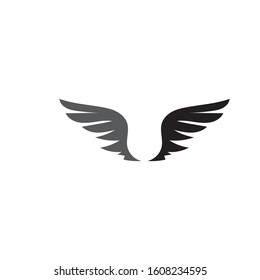 Eagle Bird Negative Space Vector Logo Stock Vector (Royalty Free ...