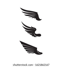 Falcon Wings Logo Template vector icon logo design